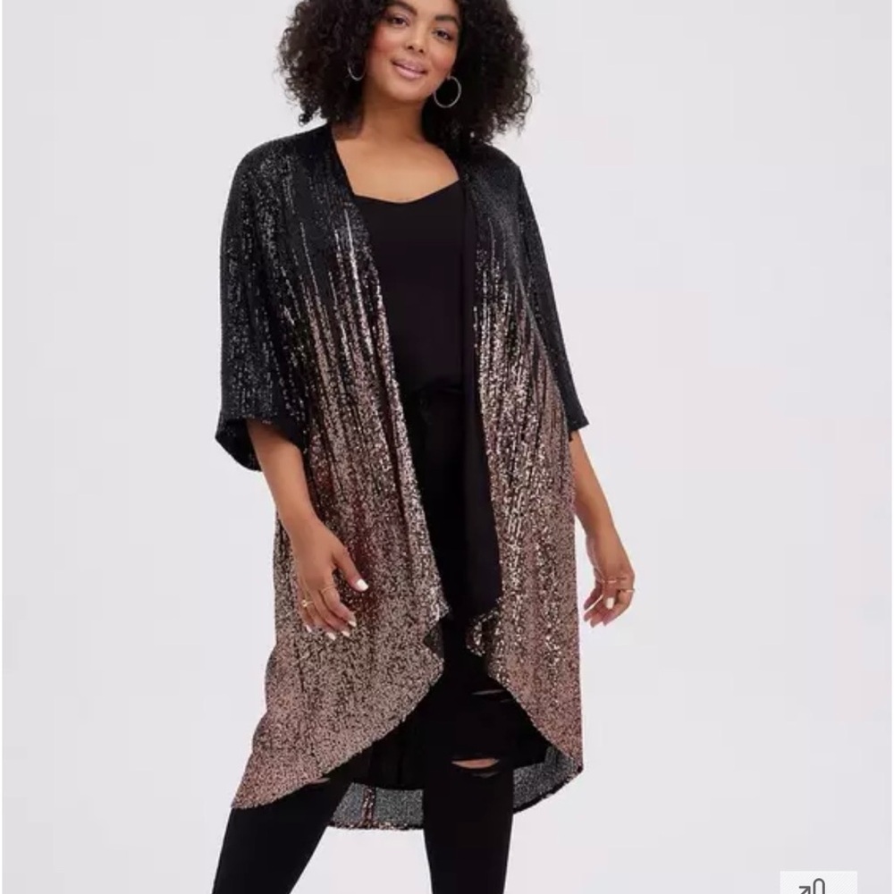 Black and Gold Sequin Dress